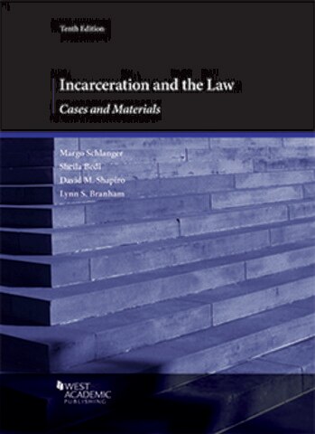 Schlanger Incarceration and the Law
